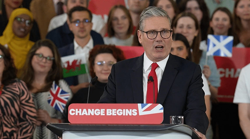 Picture of Keir Starmer, one of the key players in the general election.